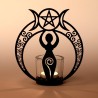 Danu Goddess (TLH6) ~ Candle Holders & Tea Lights | Alchemy England