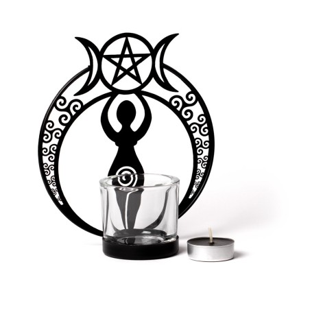 Danu Goddess (TLH6) ~ Candle Holders & Tea Lights | Alchemy England