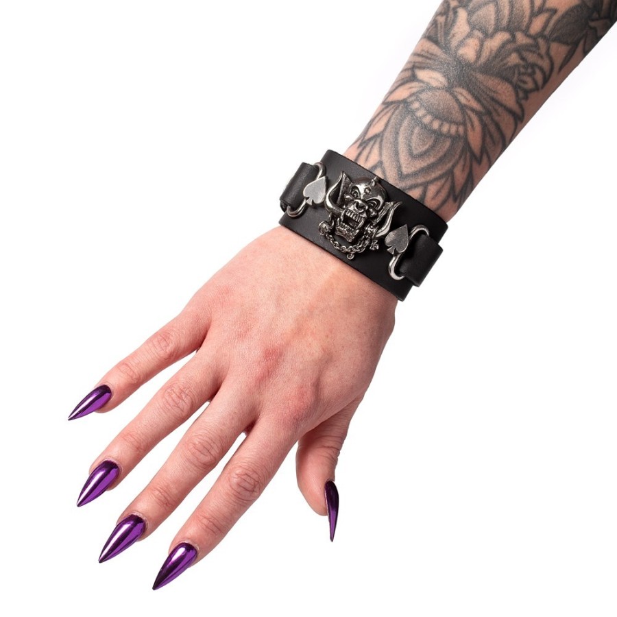 Motorhead: Warpig (HRWL462) ~ Leather Wriststraps | Alchemy England