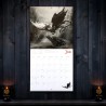 Alchemy Gothic 'Neverworld' Black & White 2026 Wall Calendar (CAL26BW) ~ Calendars | Alchemy England