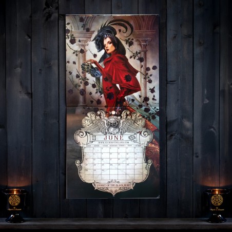 Alchemy Gothic 'Court Of The Black Rose' 2026 Wall Calendar (CAL26) ~ Calendars | Alchemy England