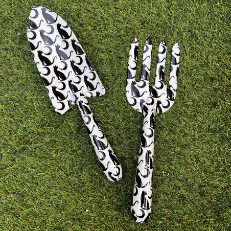 Midnight Garden Cat - Garden Gift Set (GGS2) ~ Garden Gift Set | Alchemy England