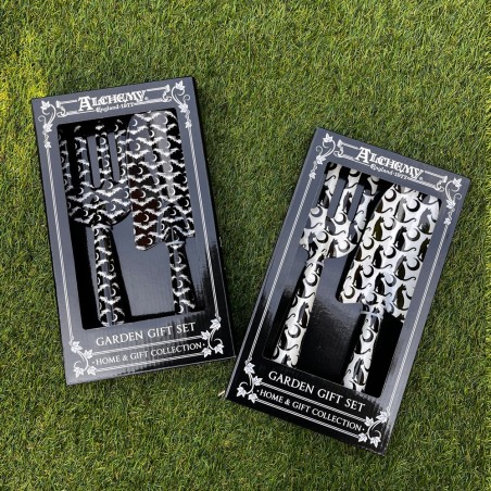 Midnight Garden Cat - Garden Gift Set (GGS2) ~ Garden Gift Set | Alchemy England