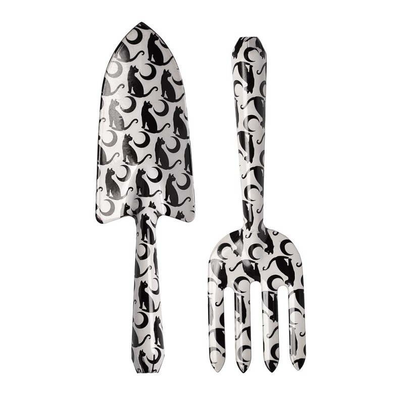 Midnight Garden Cat - Garden Gift Set (GGS2) ~ Garden Gift Set | Alchemy England