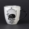 Saint/Sinner: Cat Mug with Heart Handle (ALMUG28) ~ Mugs | Alchemy England