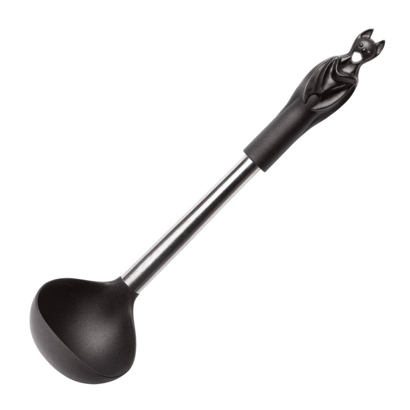 Black Bat Ladle (KU11) ~ Kitchen Utensils | Alchemy England