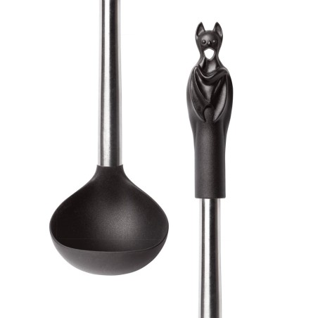 Black Bat Ladle (KU11) ~ Kitchen Utensils | Alchemy England