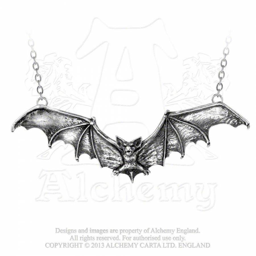 Alchemy La Nuit Gothic Pewter Pendant Necklaces