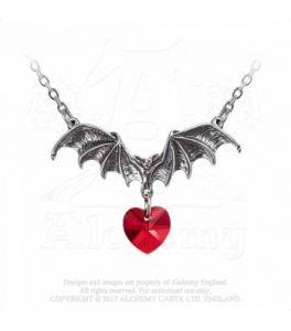 Vampire Loveheart Pendant (P802)