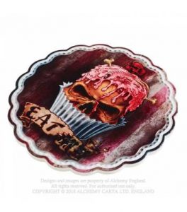 Skull Cupcake Trivets / Serving Plate (CT7)