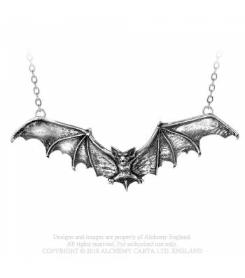 Gothic Bat Necklace (P121)