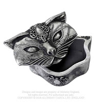 Sacred Cat Trinket Box (V78)